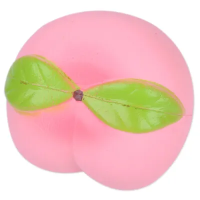 $14.01 • Buy 10cm Jumbo Colossal Pink Peach Slow Rising Toy Scented Fruit Kids Gift>